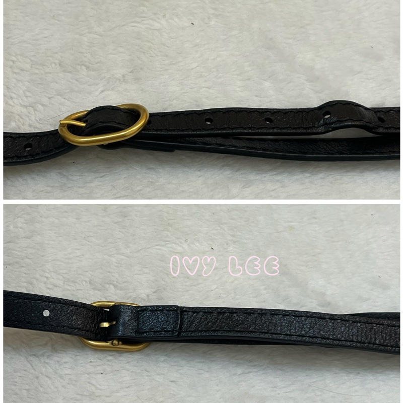 Gucci Libelle 兩用皮革手提包 斜背包 516459 黑色 金 虎頭 正品 二手精品-18