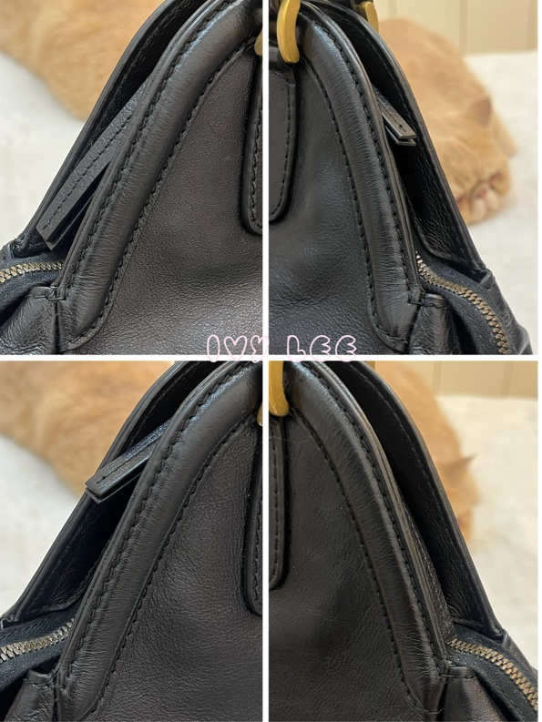 Gucci Libelle 兩用皮革手提包 斜背包 516459 黑色 金 虎頭 正品 二手精品-21