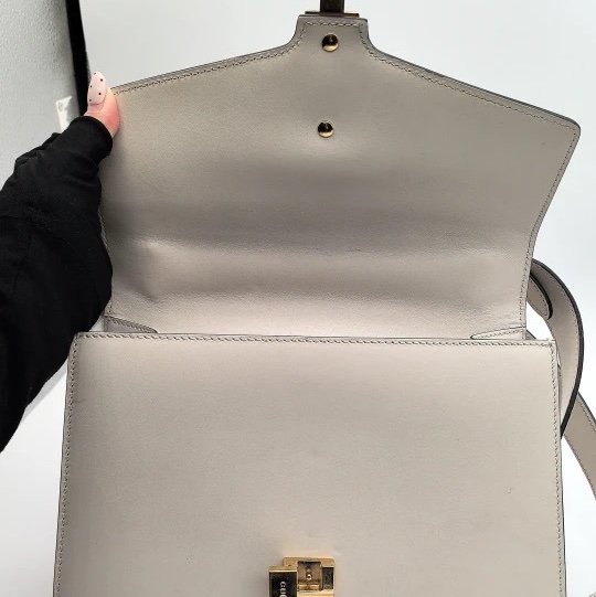 Gucci 塞尔维亚白色中号-4