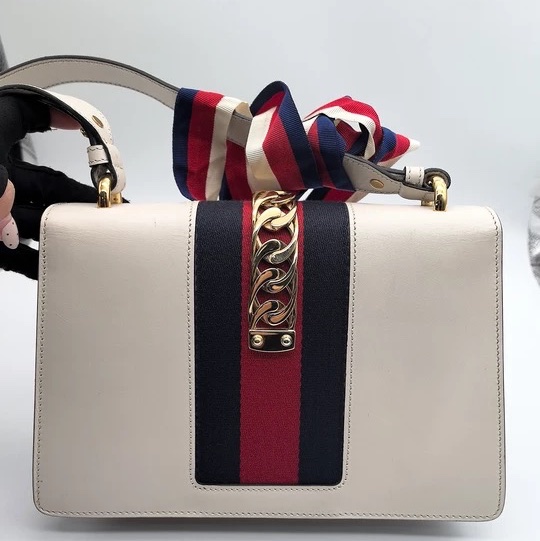 Gucci 塞尔维亚白色中号-6