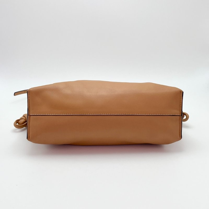LOEWE Flamenco中號肩背斜背福袋包30*24*9 98新配件塵袋-5