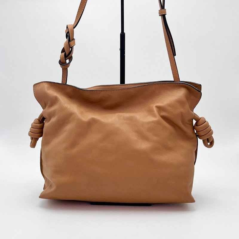 LOEWE Flamenco中號肩背斜背福袋包30*24*9 98新配件塵袋-6