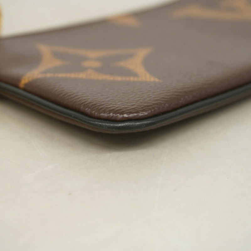路易威登 Monogram Giant Reverse Pochette Trio 手拿包/收納包 M68756 棕色 女士-5