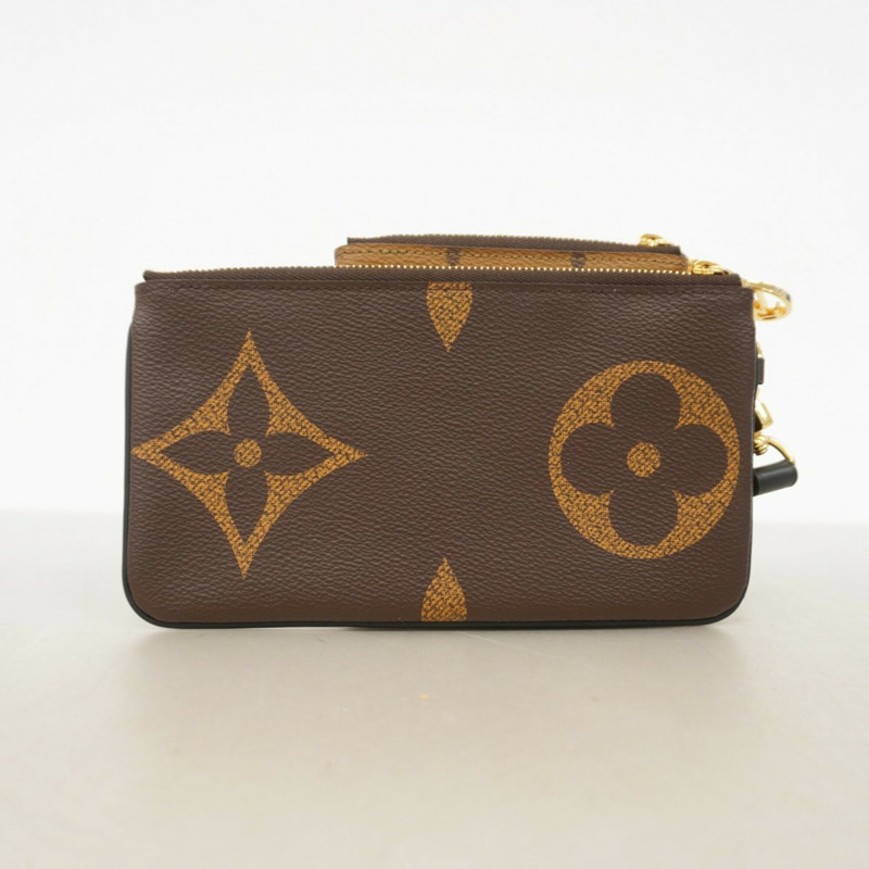 路易威登 Monogram Giant Reverse Pochette Trio 手拿包/收納包 M68756 棕色 女士-7
