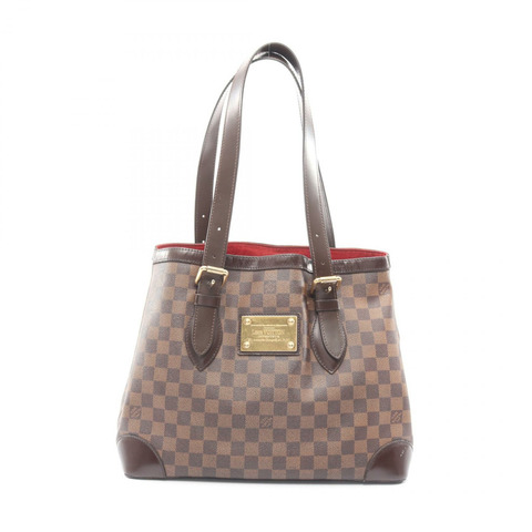 路易威登 Hampstead MM 手提單肩包 N51204 Damier 皮革 Ebene 二手