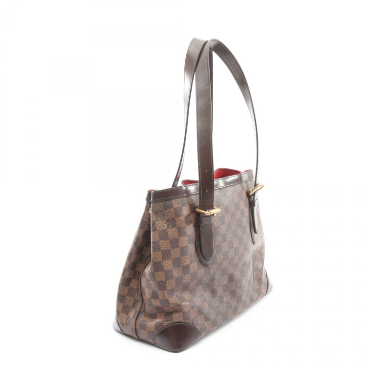 路易威登 Hampstead MM 手提單肩包 N51204 Damier 皮革 Ebene 二手-1
