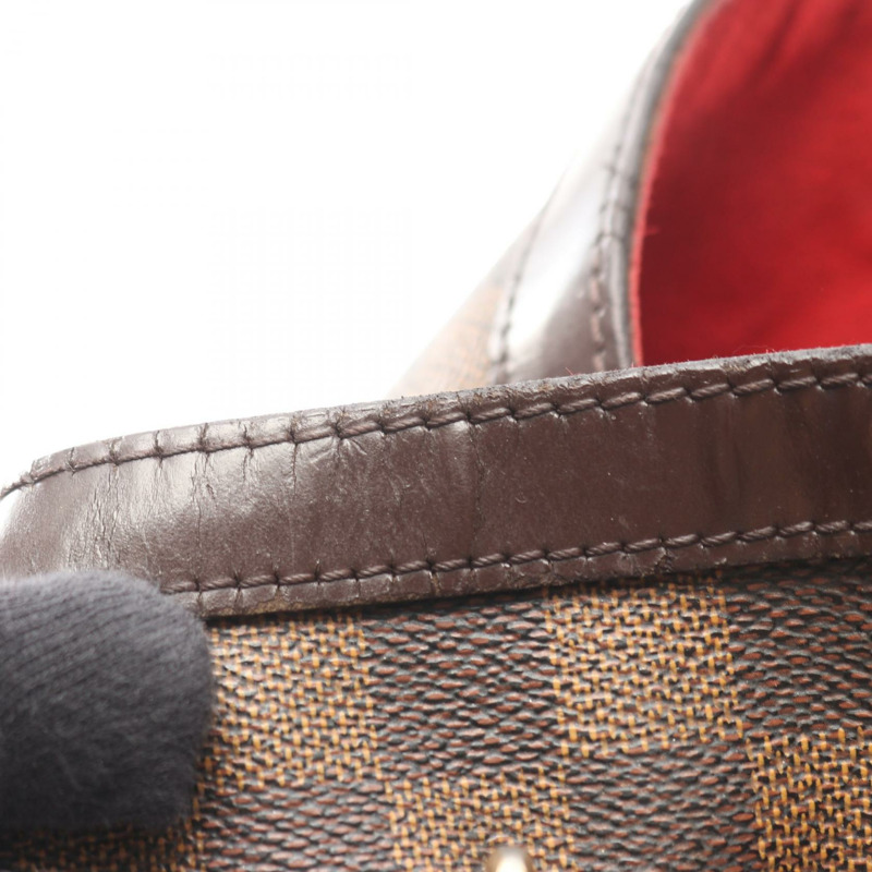 路易威登 Hampstead MM 手提單肩包 N51204 Damier 皮革 Ebene 二手-10