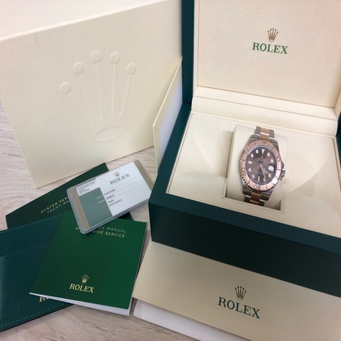 Rolex Yacht-Master 268621 遊艇名仕玫瑰金及鋼