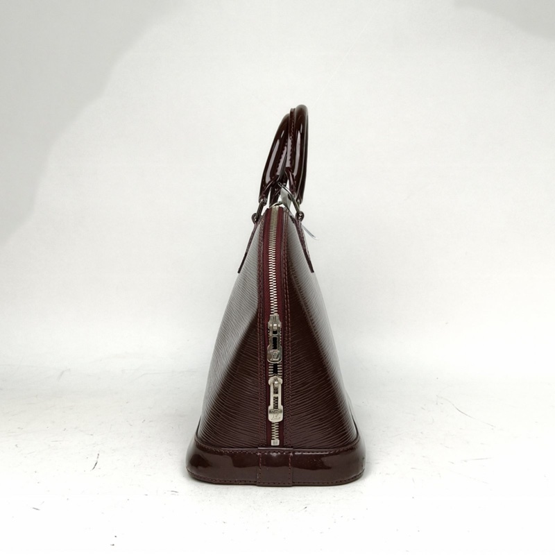 LOUIS VUITTON ALMA貝殼包小號32車厘子紅漆皮2012-1