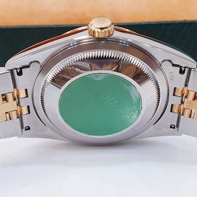 【大眾名錶】ROLEX 勞力士16233 Datejust 蠔式日誌 市面少有 新包台 原廠貝殼十鑽面盤 底蓋原廠貼紙 原帶未整理 B1329-7