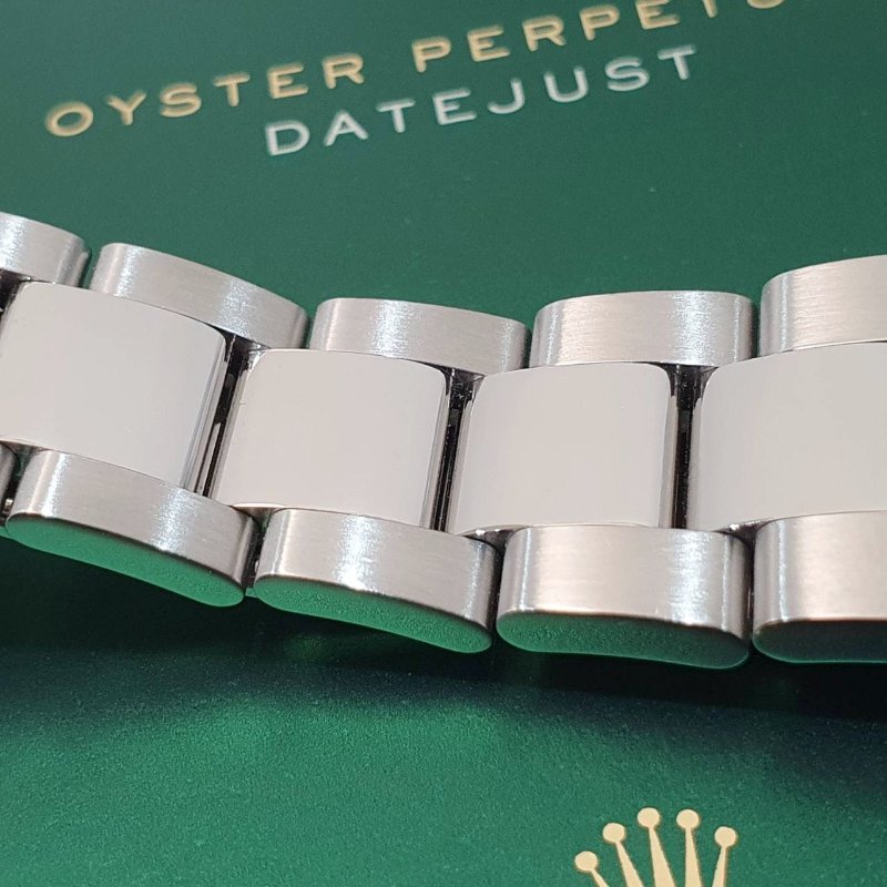 【大眾名錶】ROLEX 勞力士126234 Datejust 蠔式DJ36 2019/10全配 黑色面盤 螢光時標 三版帶 錶徑36mm G301-7