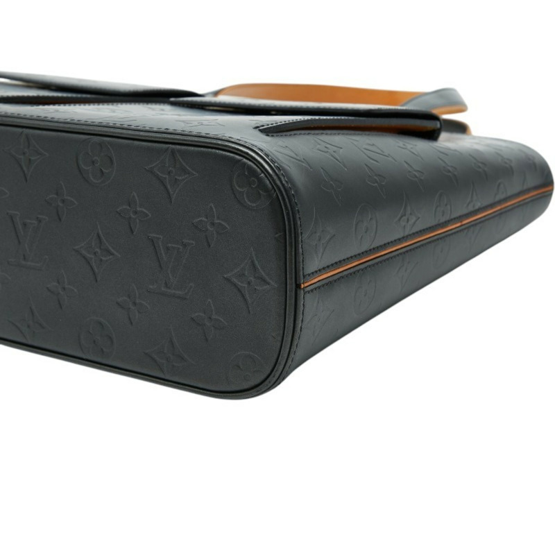 路易威登 Monogram Mat Wilwood 手提包單肩包 M55102 Noir 黑色皮革 女士 LOUIS VUITTON-3