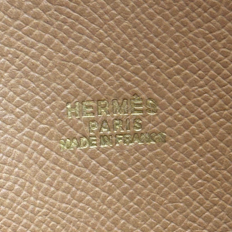 中古 愛馬仕 Epsom牛皮 Plume羽毛包/翎羽包 刻印圓框W-27