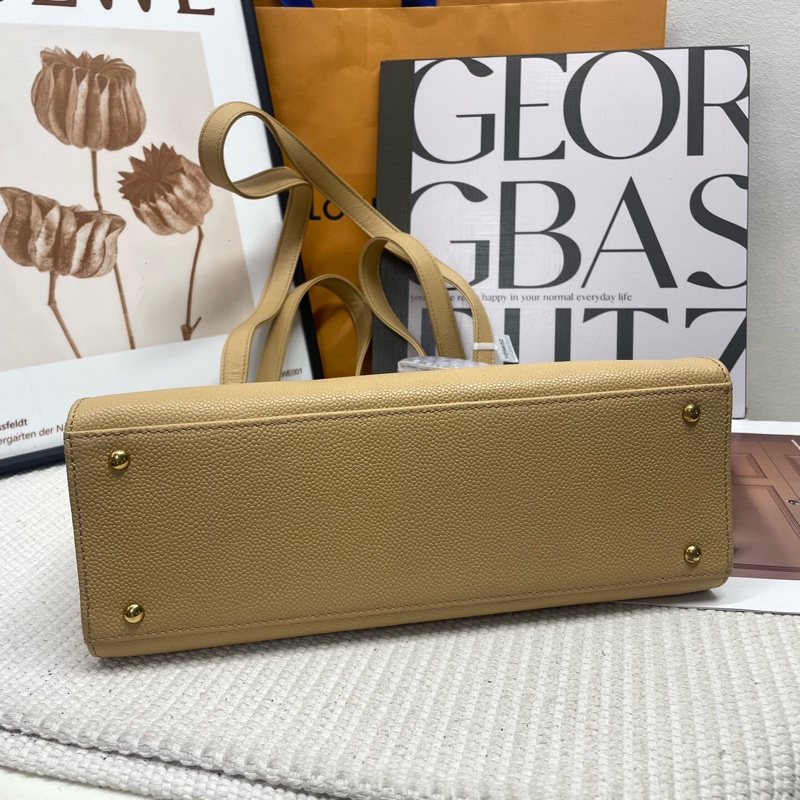 CHANEL香奈兒中古黃色托特包-4