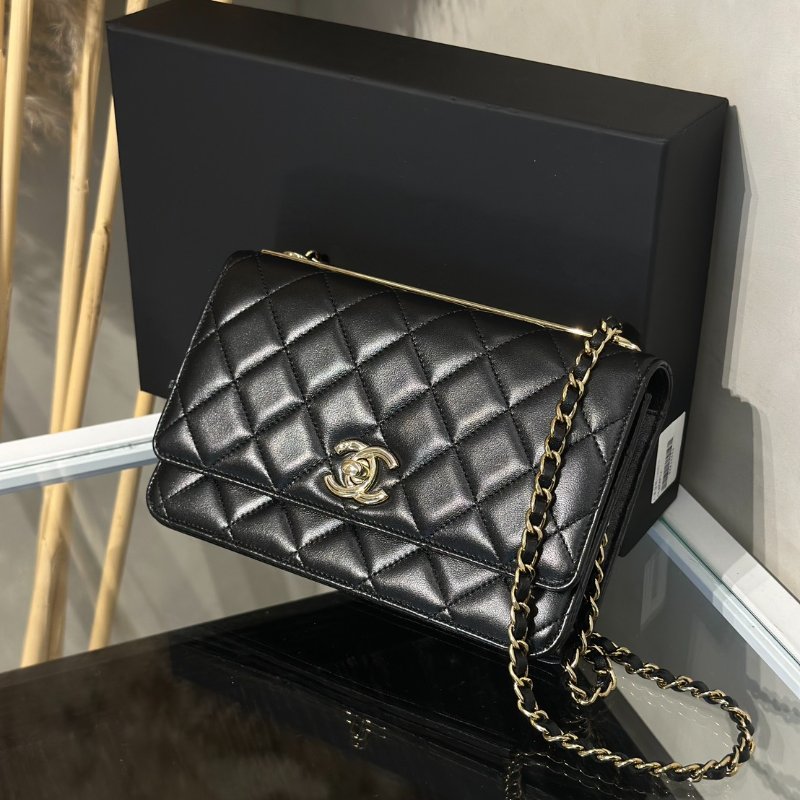 CHANEL Trendy WOC - 黑金-3