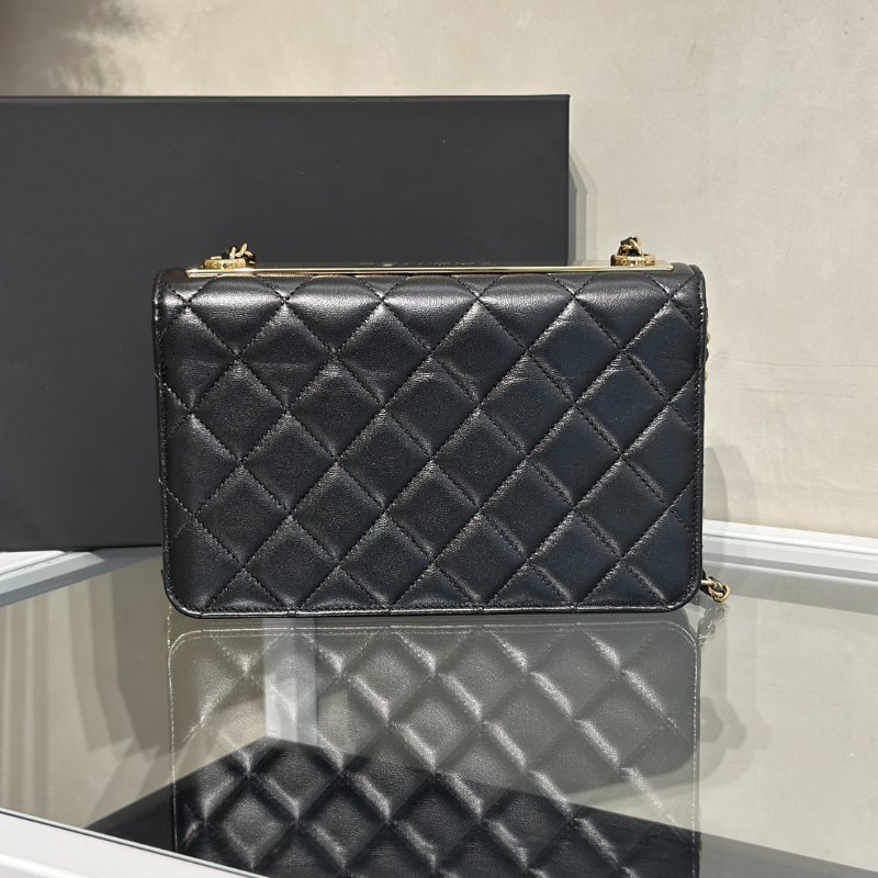 CHANEL Trendy WOC - 黑金-4