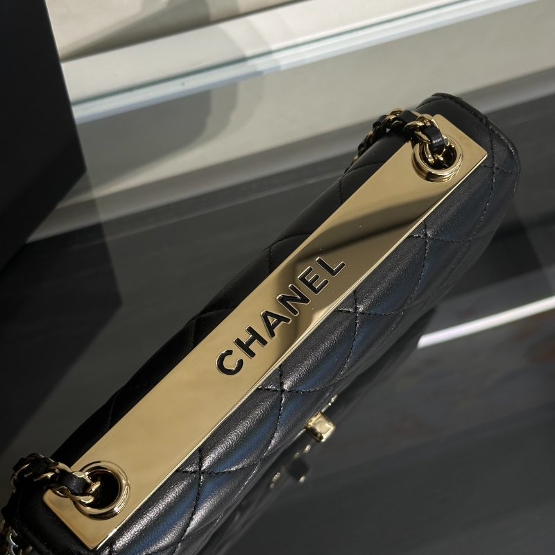 CHANEL Trendy WOC - 黑金-9