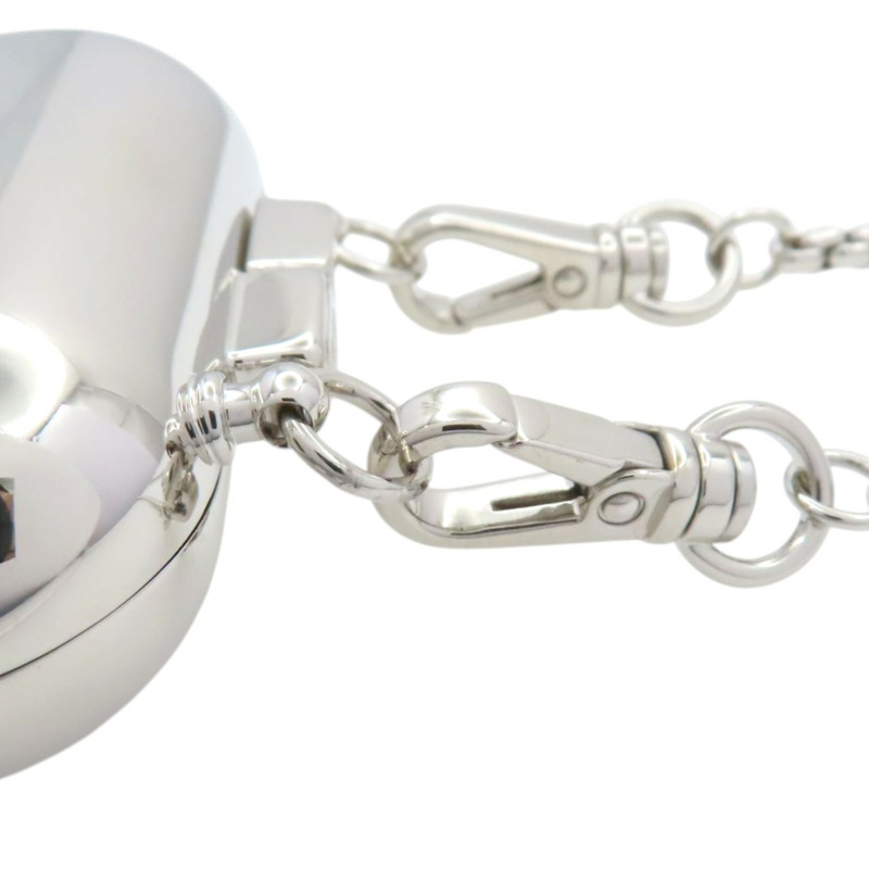 銀色 鍍金 AirPods Pro case 項鍊【PRADA 普拉達】 1ZD010-6