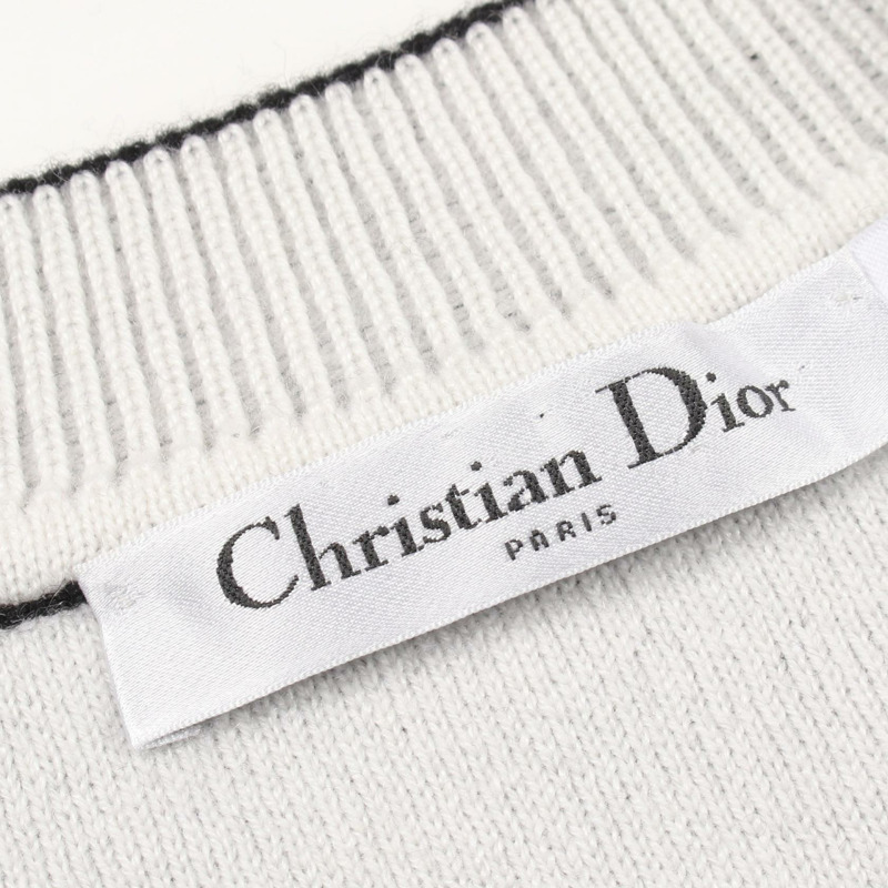 Christian Dior J'ADIOR 8 針織衫 924S55AM009 羊絨黑 二手 #36-4