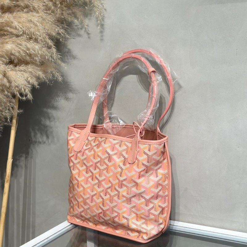 GOYARD 2026限定Anjou Mini Tote - 粉紅-3