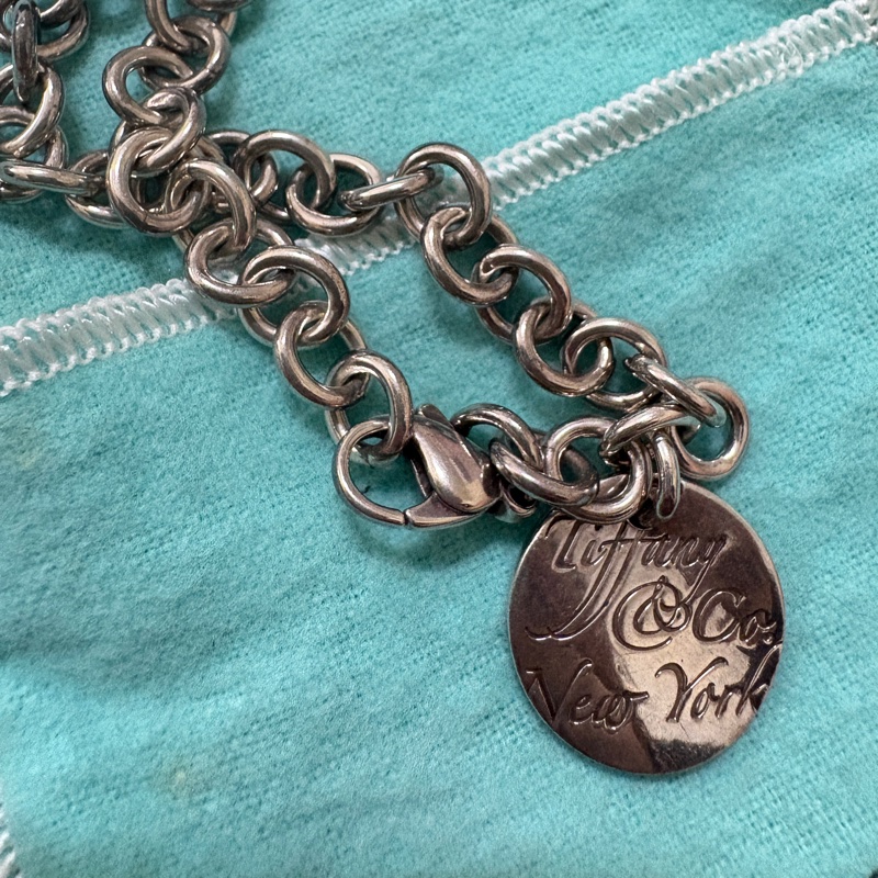 tiffany & co 手鍊 偏粗-2