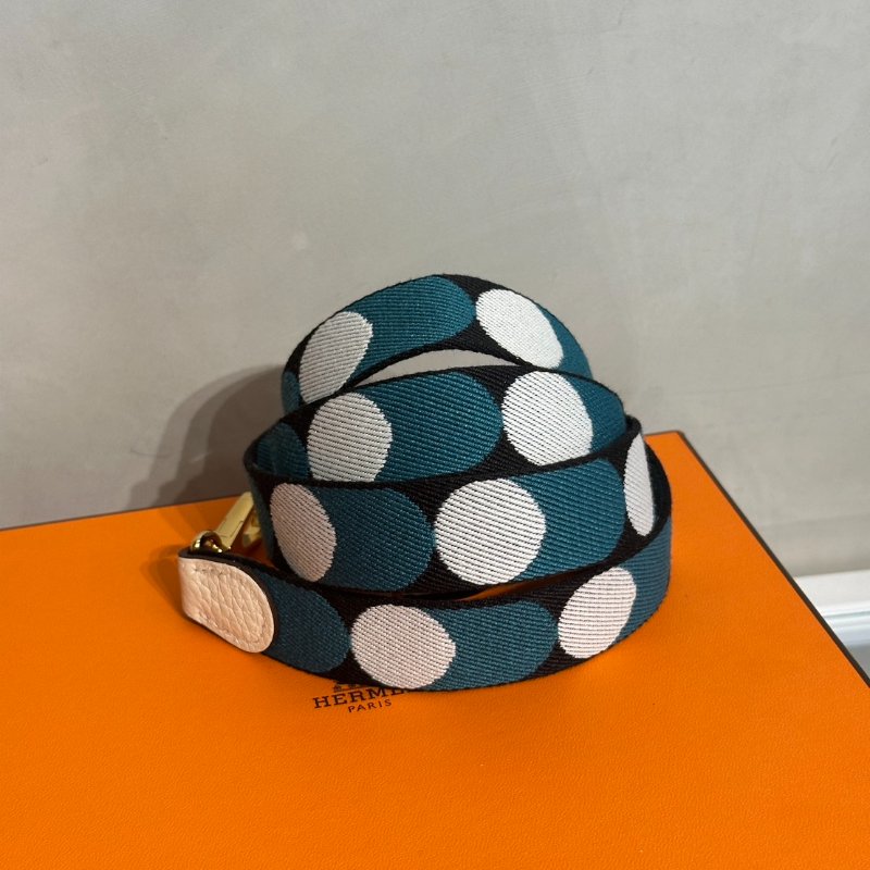 HERMES Mini Evelyne - Nata I2 奶油白金配波點背帶 Z-8