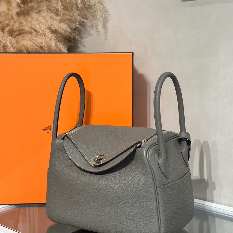 HERMES Lindy 26 - Gris Meyer 0L 積雨雲灰銀 U-3