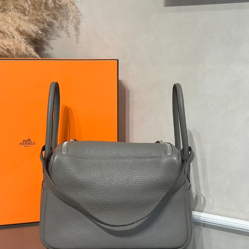 HERMES Lindy 26 - Gris Meyer 0L 積雨雲灰銀 U-4