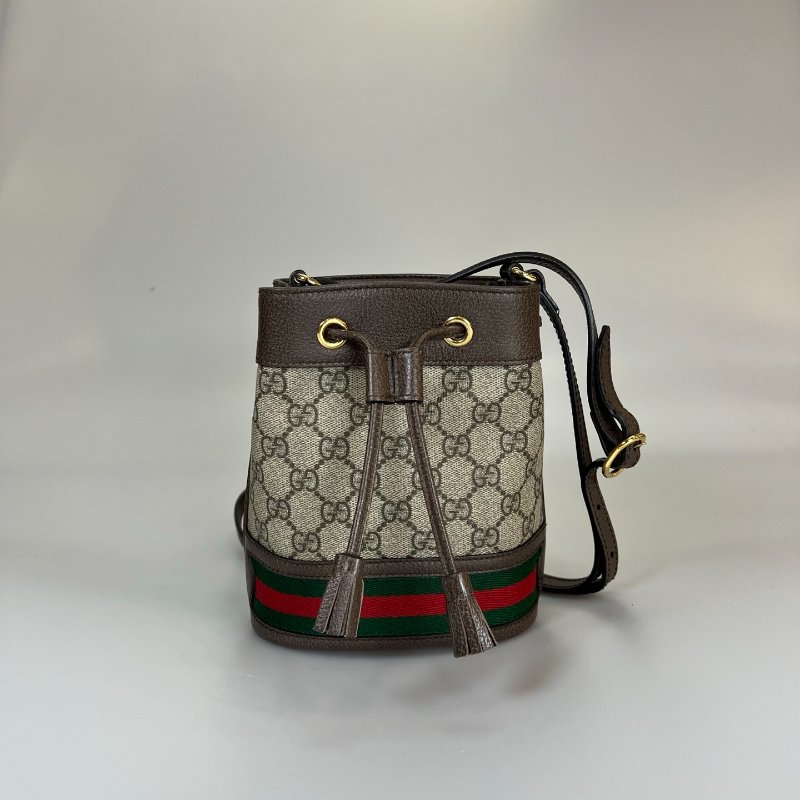 GUCCI 550620 老花水桶包MINI-0