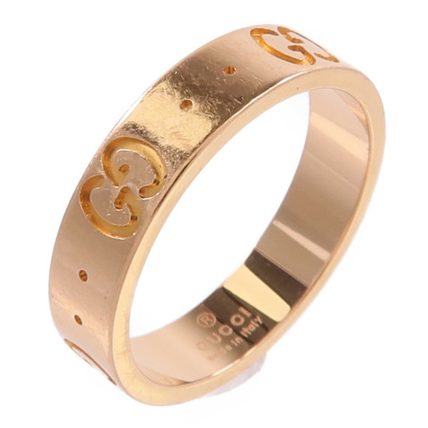 GUCCI 18K玫瑰金Gucci Icon戒指
