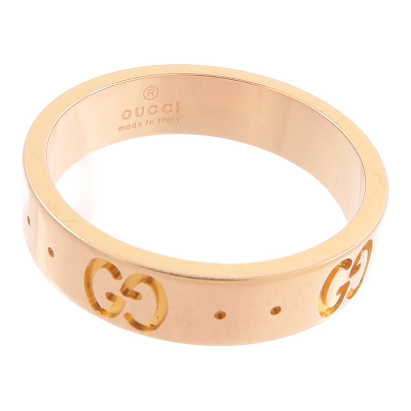 GUCCI 18K玫瑰金Gucci Icon戒指-4