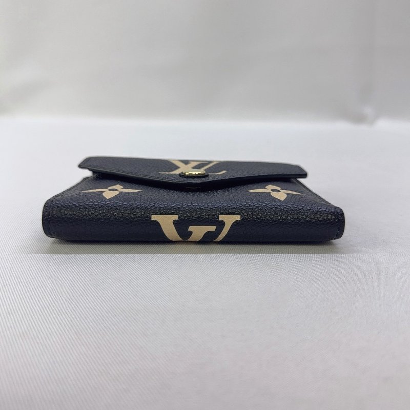 LV Victorine雙色三折短夾-8