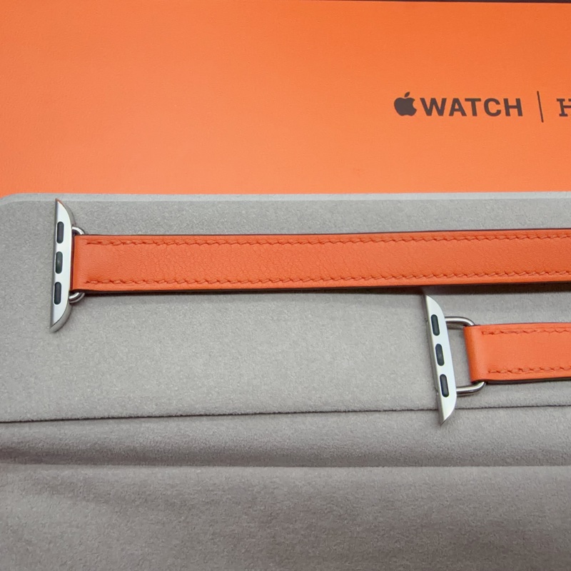 「雙圈」愛馬仕 HERMES_Apple Watch -41MM錶帶-1