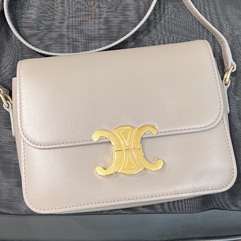 Celine/賽琳Teen Triomphe凱旋門box豆腐包
