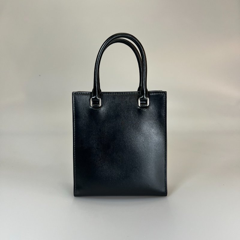 PRADA 1BA333 黑壓紋琴譜包MINI-1