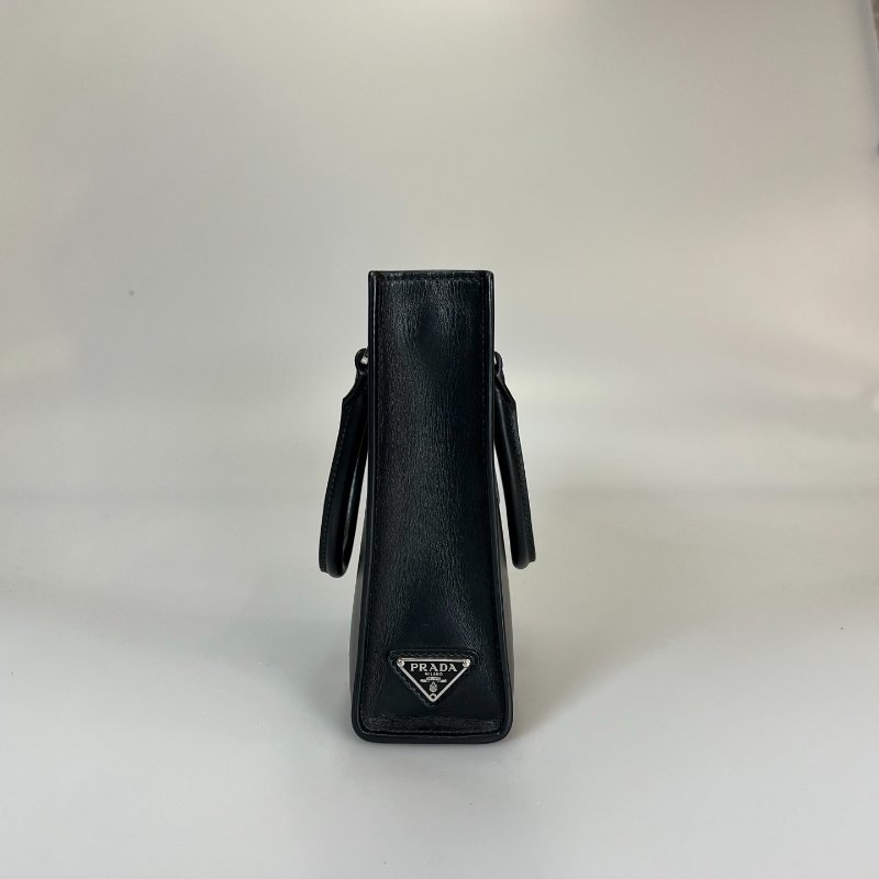 PRADA 1BA333 黑壓紋琴譜包MINI-2