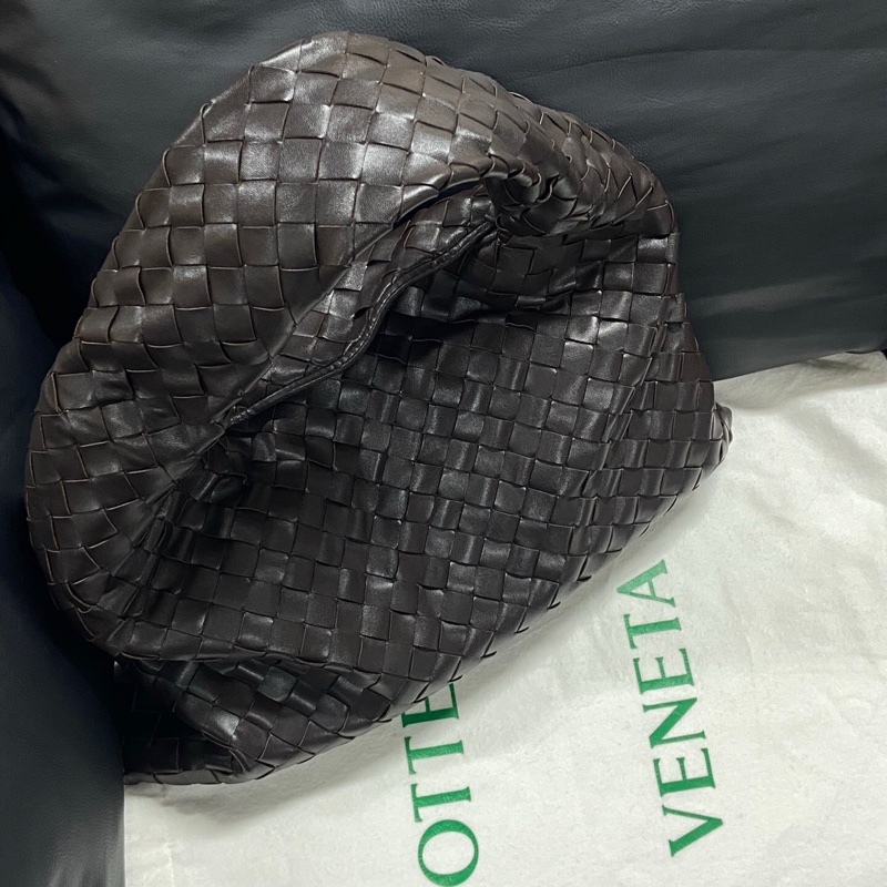 99新Bottega Veneta葆蝶家Hobo腋下包 巧克力色～新款热门-4