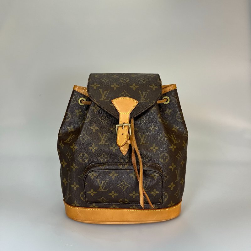 LV M51137  老花Montsouris PM 後背包-0