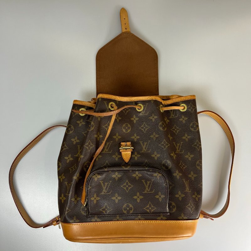 LV M51137  老花Montsouris PM 後背包-4