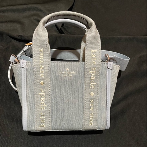 Kate spade 牛仔手提側背包