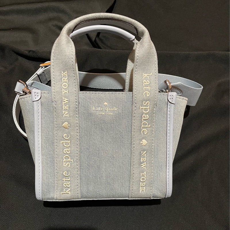 Kate spade 牛仔手提側背包-6