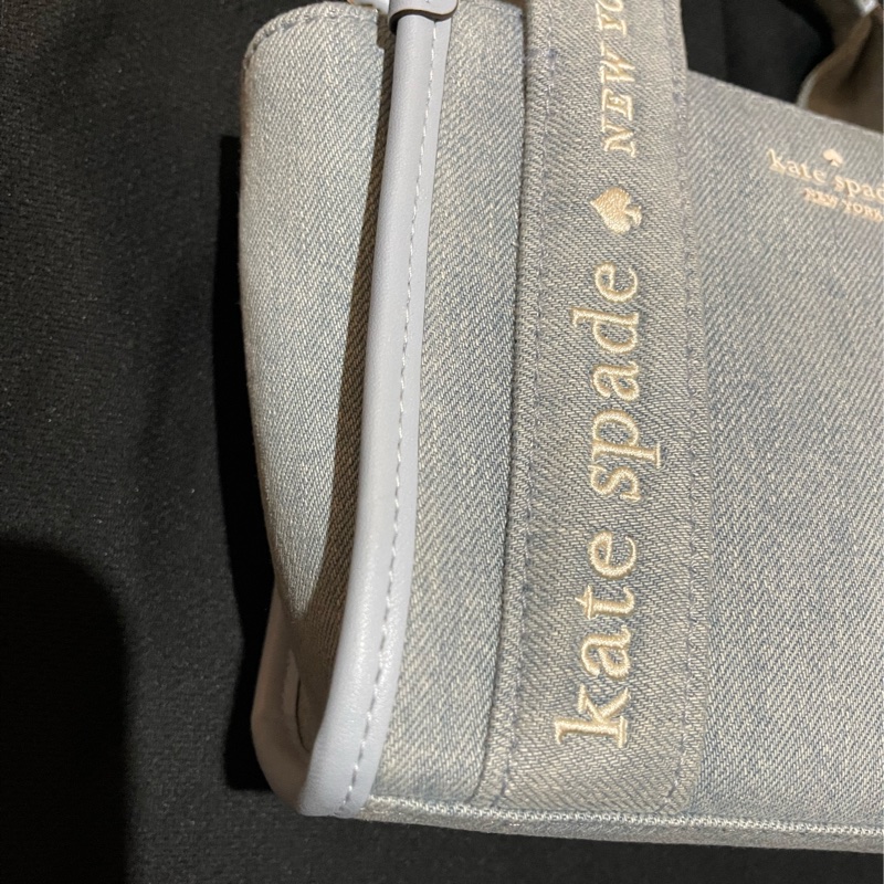Kate spade 牛仔手提側背包-11