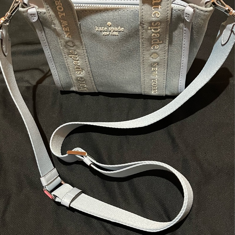 Kate spade 牛仔手提側背包-19