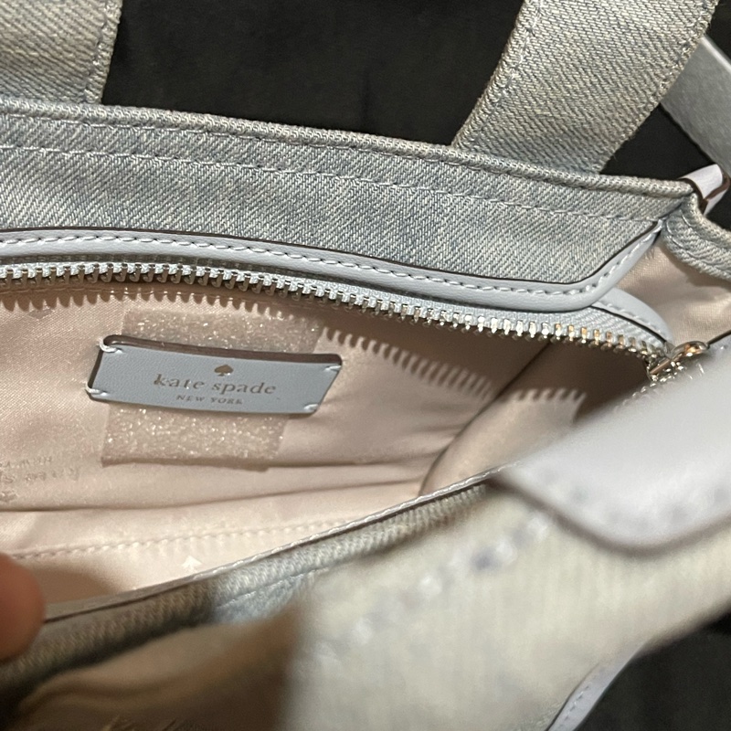 Kate spade 牛仔手提側背包-32