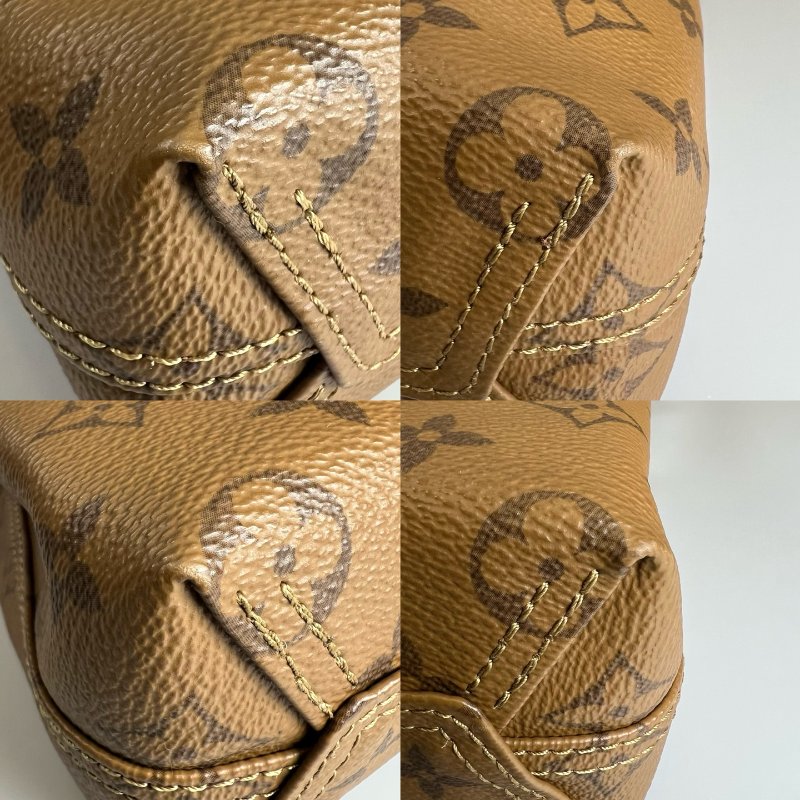 LV M46816/晶片款 老花Atlantis BB菜籃子包-11