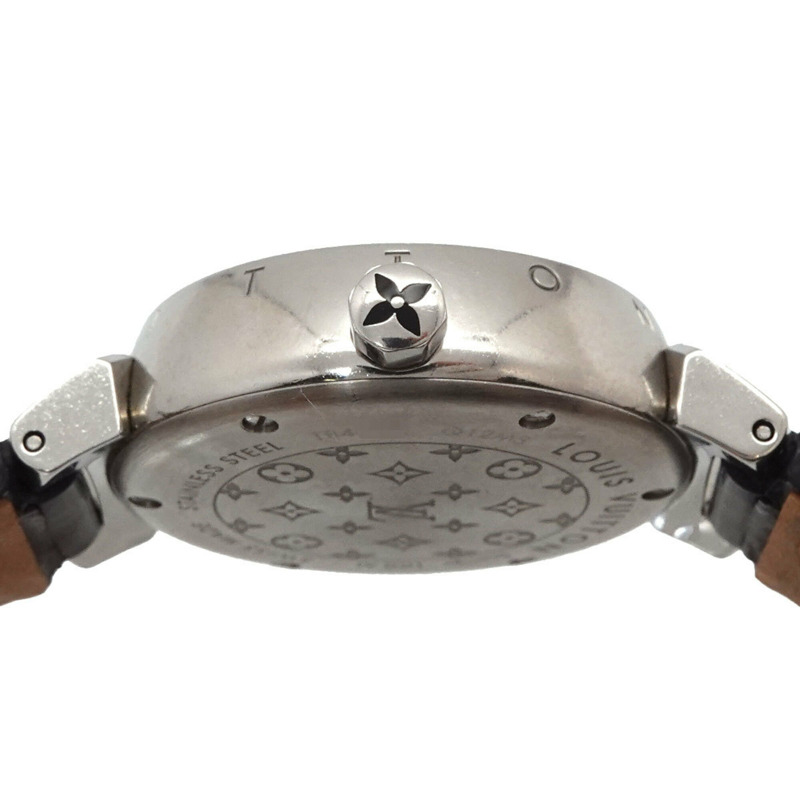 路易威登 Tambour Disc Diamant PM Q12M3 女士腕錶 10P 鑽石石英錶-5