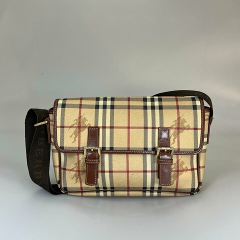 BURBERRY 舊款馬鞍包