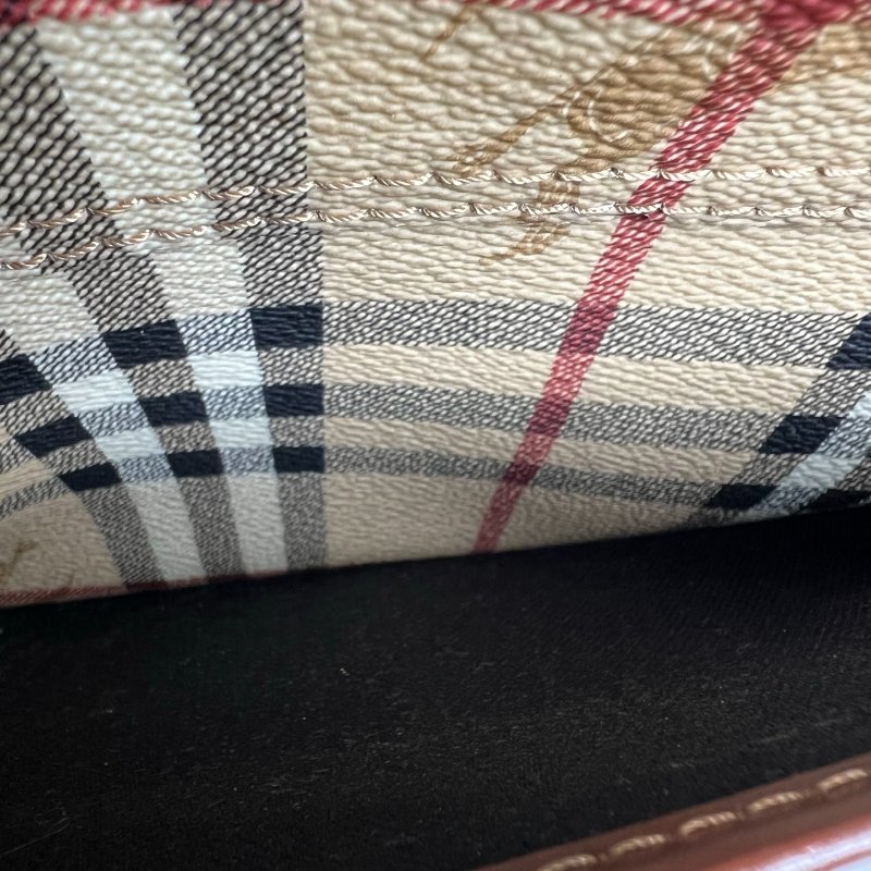 BURBERRY 舊款馬鞍包-7