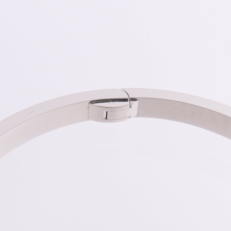 CARTIER 18K白金Love Bracelet Full Diamonds Small Model鑽石手鐲-6