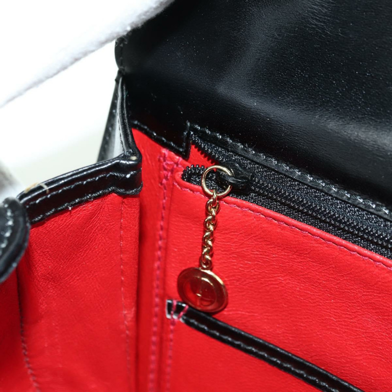 【日本直送】GUCCI 竹節手提包 皮革 兩用 黑色 金色 000 1364 0633 正品 180208V-24